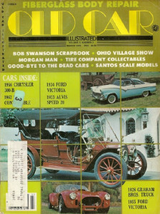 OLD CAR ILLUSTRATED 1979 MAR - '28 GRAHAM BROS TRUCK, '55 FOR VICTORIA, '33 ALVIS
